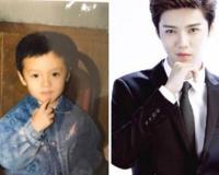 鹿晗整容前照片对比 从小吃可爱多长大的母胎美男