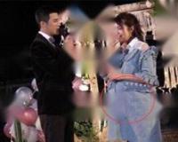 姜潮求婚麦迪娜现场曝光 女方身怀六甲现身感动落泪(超幸福)