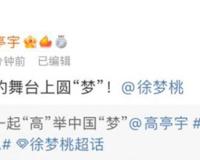 徐梦桃谐音梗解释让高亭宇扛着入场