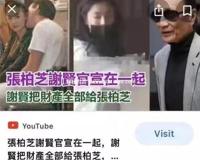 张柏芝承认三胎老公是谢贤，一夜之间儿子变弟弟(纯属港媒谣传)