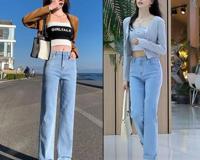 水洗蓝是什么颜色，自然褪色有些泛白的蓝色(穿起来显得很清新)