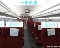 火车卧铺座位分布图，硬卧一房六床软卧一房四床