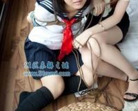 日本变态的捆绑美女艺术用来解压?少女任人摆布美感图