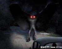 天蛾人是真的吗，天蛾人吃人的图片(曾有100多人因此死亡)