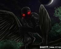 天蛾人是真的吗，天蛾人吃人的图片(曾有100多人因此死亡)