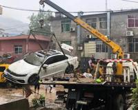 湖北恩施建始县成被淹