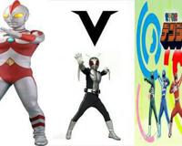 三大特摄同年TV作品 全年番 比较