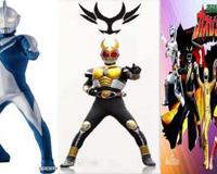 三大特摄同年TV作品 全年番 比较