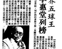 亚洲球王李惠堂个人资料介绍(武磊孙兴民都靠边站)