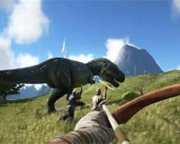 方舟生存进化手游评测(开局没有狗但是能骑龙)