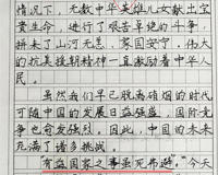 衡水体是什么意思(给你看个学霸的衡水体作文范文图片)