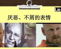 微表情是怎样的心理表现