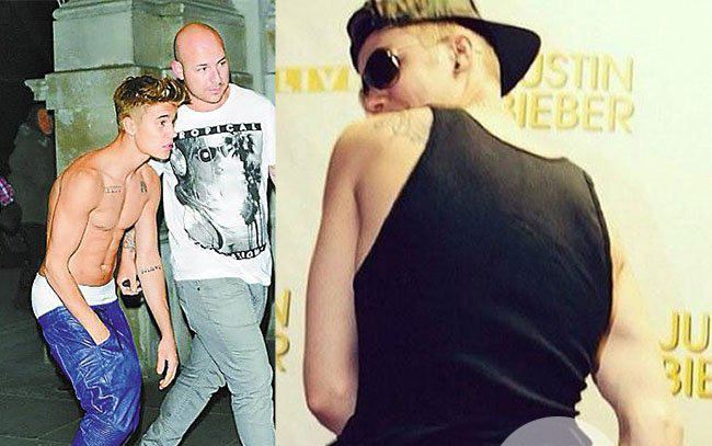 贾斯丁比伯吸奶门 竟带上女友玩起4P游戏