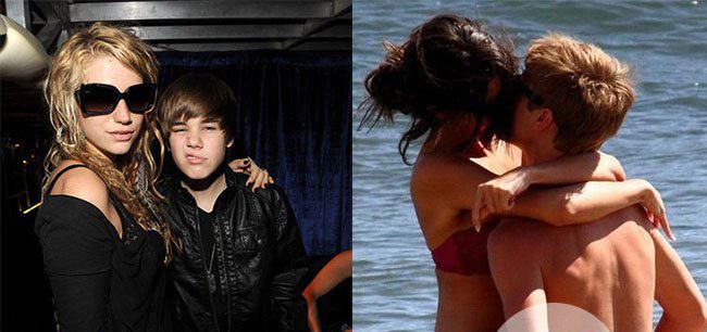 贾斯丁比伯吸奶门 竟带上女友玩起4P游戏