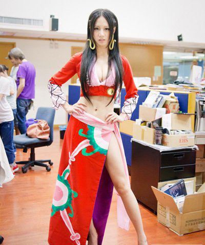 ​林采缇性感cosplay 蛇姬让宅男们血脉喷张
