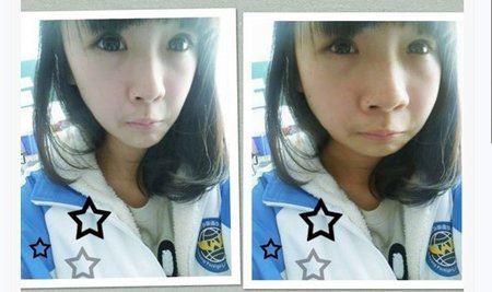 张依依真实照片 生活素颜对比照