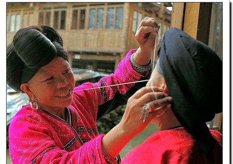 开脸美容术 开脸具体步骤揭秘