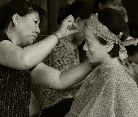 开脸美容术 开脸具体步骤揭秘