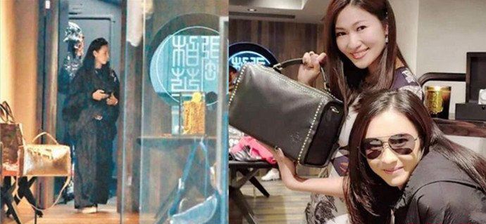 张柏芝开新店位置火了 与谢霆锋的店太近了