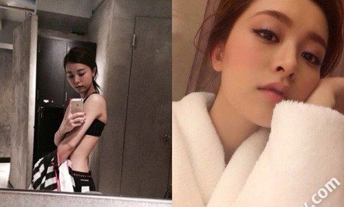 文咏珊资料 文咏珊的胸罩和内裤露出