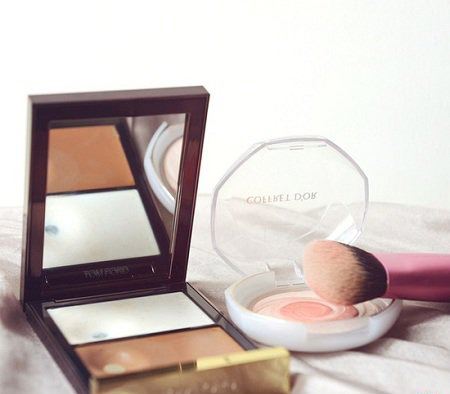 修容膏怎么用图解 找到自己修容的正确位置