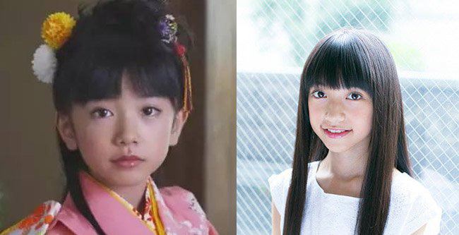 石井萌萌果现在的照片 日本小萝莉像Angelababy