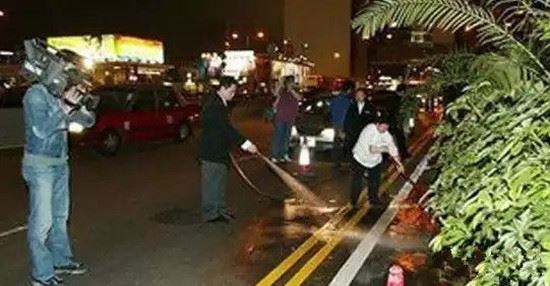 张国荣死亡现场照片吓死人 张国荣24楼跳下楼图片