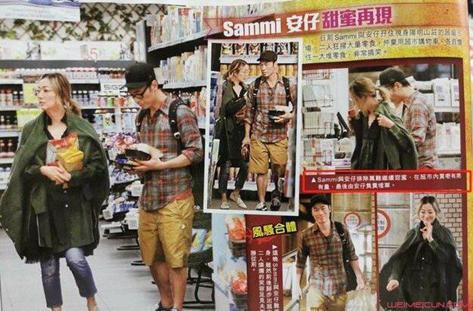 许志安逛超市 郑秀文许志安还是很恩爱的