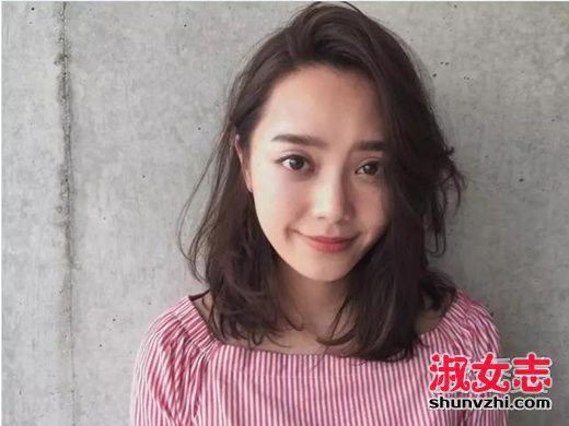 2018年好看的中长波波头发型图片