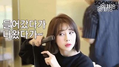 2018年好看的中长波波头发型图片