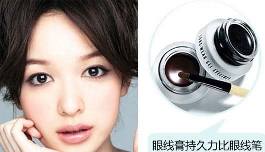图解眼线膏用法 好用的眼线膏推荐