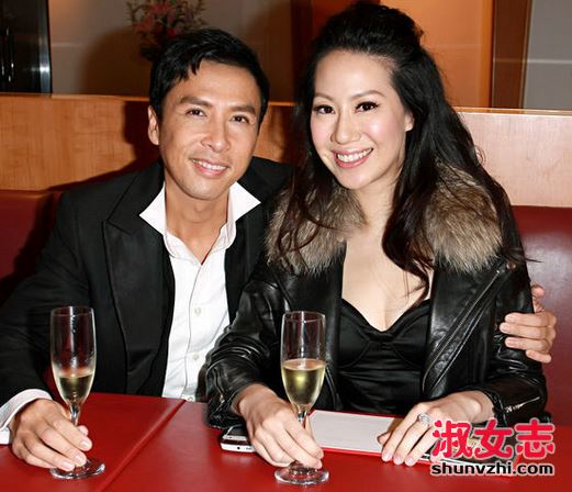 甄子丹老婆汪诗诗资料 家庭背景 多高？