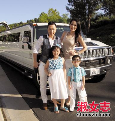 甄子丹老婆汪诗诗资料 家庭背景 多高？