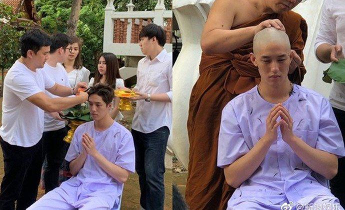 泰星Tor低调剃度出家 泰国艺人剃度出家太正常