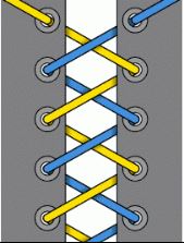 蝴蝶结鞋带的系法图解 鞋带蝴蝶结怎么系