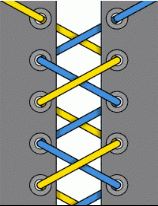 蝴蝶结鞋带的系法图解 鞋带蝴蝶结怎么系