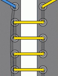 蝴蝶结鞋带的系法图解 鞋带蝴蝶结怎么系