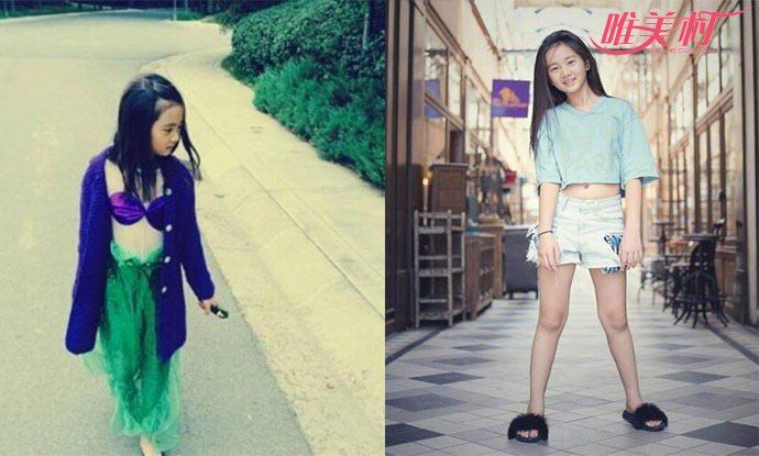 黄磊女儿多多有胸照片 多多长成大姑娘了