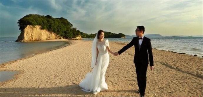 夏于乔林书宇结婚 日本小豆岛拍婚纱照