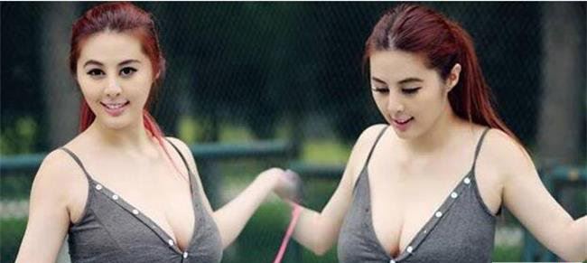 张永歆破衣门事件 双峰不堪衣服拘束炸了出来