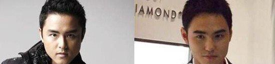 阮经天和明道对比图 让人傻傻分不清