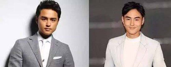 阮经天和明道对比图 让人傻傻分不清