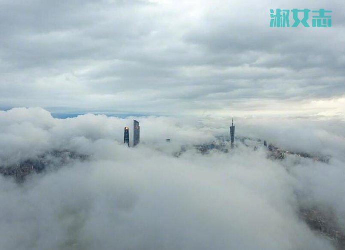 广州出现云墙 恍若仙境云墙是怎么生成的