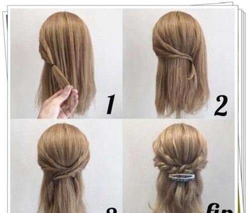  齐肩发的简单扎法12种