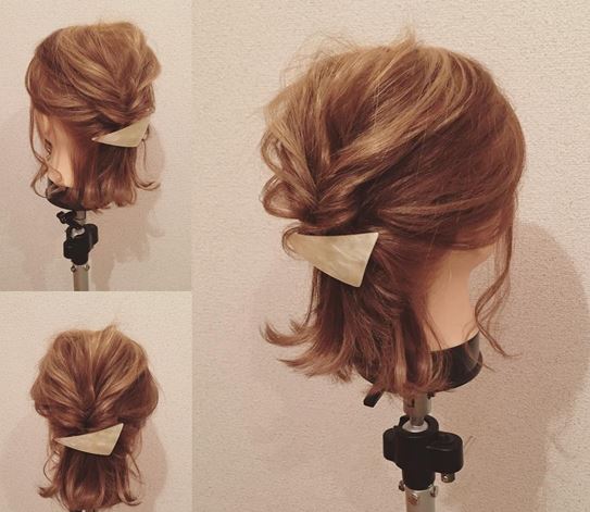 短发怎么扎简单好看 2018短发扎发推荐