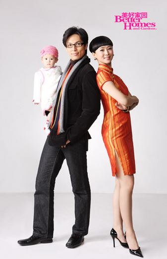 翁虹老公刘伦浩资料背景 翁虹一家照片