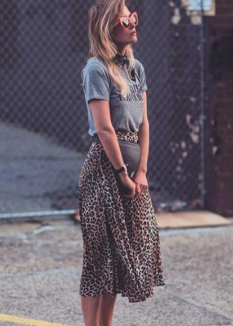 豹纹的衣服怎么搭配合适 适合什么人穿