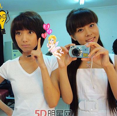 王珞丹姐姐王楚涵资料照片 上春晚走红