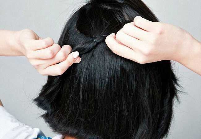 教你齐肩短发怎么扎既简单又好看