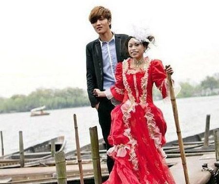 凤姐的老公陈强照片 陈强女儿陈丽达照片